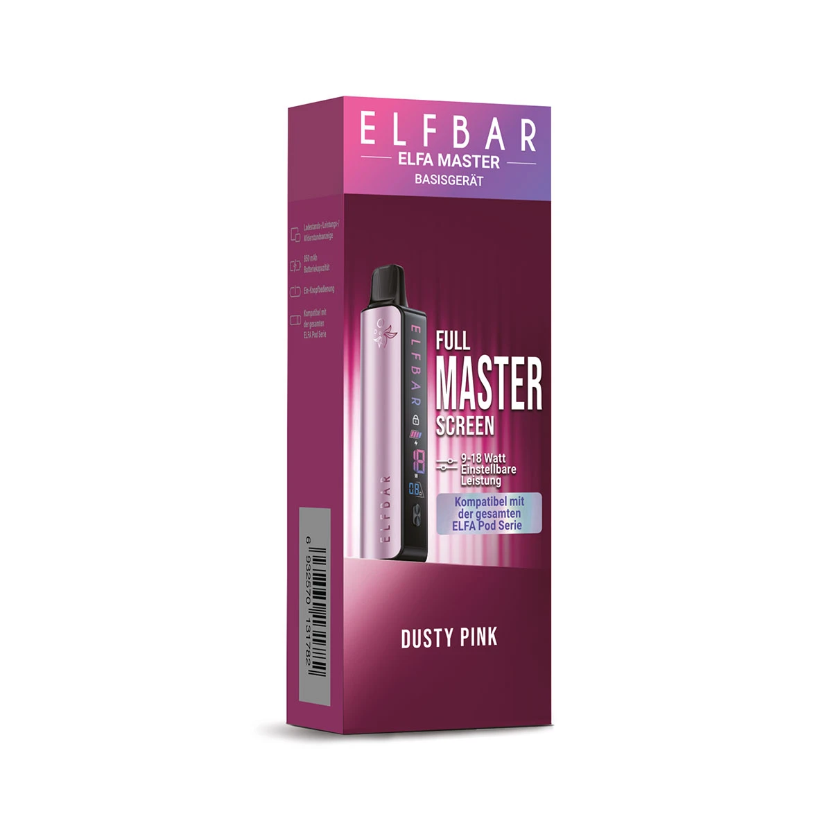 Elfbar Elfa Master Basisgert 850 mAh Dusty Pink Ausl.s.I. 30.04.2026