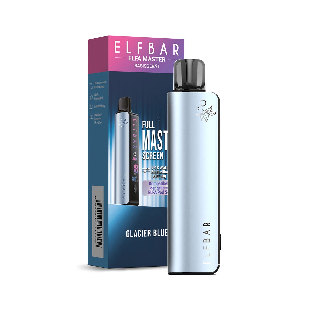 Elfbar Elfa Master Basisgerät 850 mAh Glacier Blue
